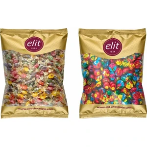 Sütlü Çikolata 1 kg-Minibon Şeker 1 kg Set Glutensiz