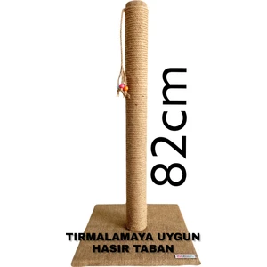 Lena Pet Kedi Tırmalama Tahtası 82CM Hasır Taban