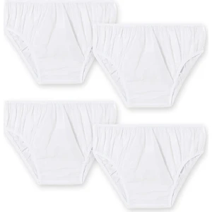 Sema Baby Luna Tek Kullanımlık Lohusa Külodu Medium 4'lü Paket - Beyaz