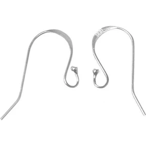 925 Ayar Gümüş Kanca 8 Adet (Yurt Dışından)