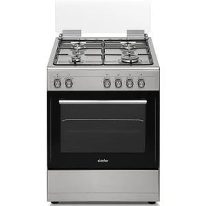 1245 A Enerji Sınıfı 62 Lt 4 Gözü Gazlı Grill Fonksiyonlu Tam Boy Fırın