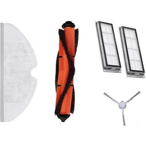 xiaomi Mi Robot Vacuum Mop Essential 2 In 1 Robot Süpürge ve Paspas Aksesuar Seti 2 Adet Hepa Filtre 1 Adet Yan Fırça Ana Fırça ve Fiber Mop Bezi