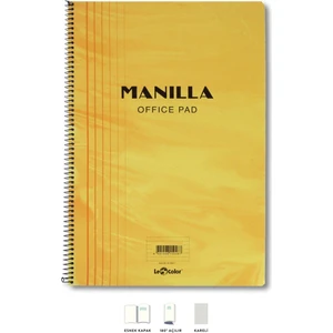 Notebook  17x24 Kareli Sarı