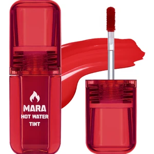 Black Rouge Uzun Süre Kalıcı ve Mat Su Bazlı Likit Tint LV03 Burning Mara (Kırmızı) - 4.5 gr