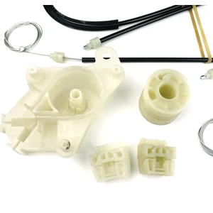 VW Transporter T5 Caravelle Multivan 2003-2015 7H0837753 İçin Ön Sol Kapı Cam Kriko Tamir Seti