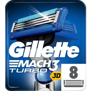 Mach 3 Turbo 8'li Yedek Tıraş Bıçağı Karton Paket
