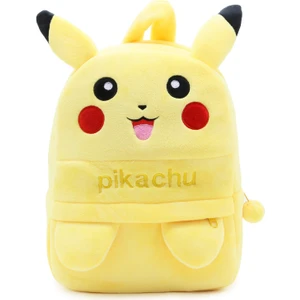 Karikatür Pikachu Anaokulu Peluş Okul Çantası (Yurt Dışından)