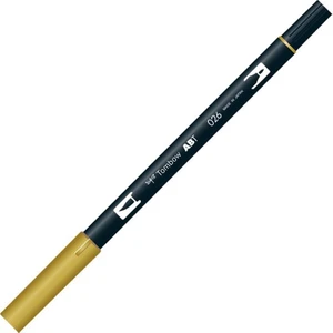 Dual Brush Pen Grafik Çizim Kalemi 026 Yellow Gold