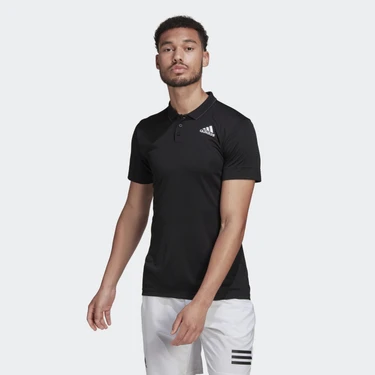 Adidas polo store neck t shirt