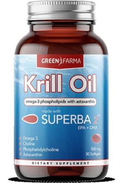 Krill Oil 30 Softgel 500 Mg