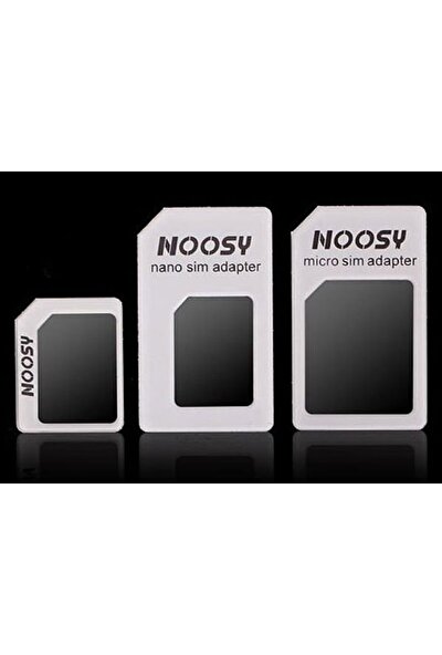 Noosy Noosy: Nano ve Micro Sim Kart Adaptörü