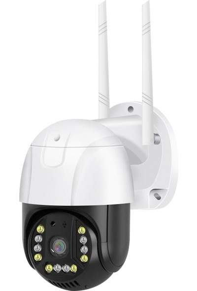 Ventus Ip Pt Iç-Dış Mekan 360 Derece Çift Antenli 1080P Dome Güvenlik Kamera