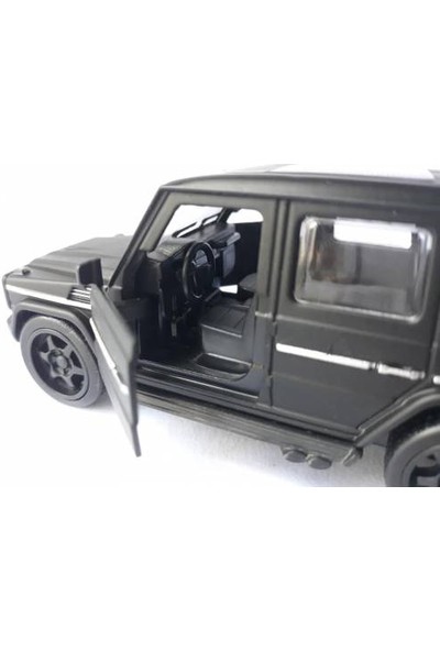 Erzi Mercedes Benz G63 Jeep Diecast Koleksiyon Metal Jeep 12CM Siyah