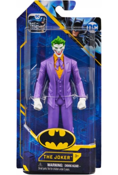 Spin Master - Dc The Joker 15 cm Orijinal Joker Figür Oyuncak - 6055412