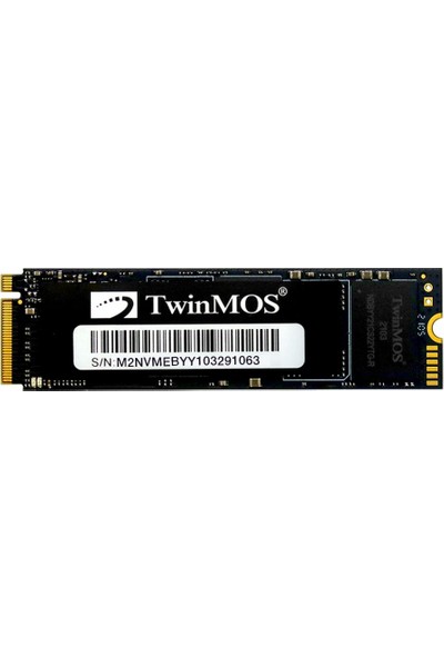 Twinmos NVMEEGBM2280 256GB 2 Pcie Nvme SSD (2455MB-1832MB/S) 3dnand