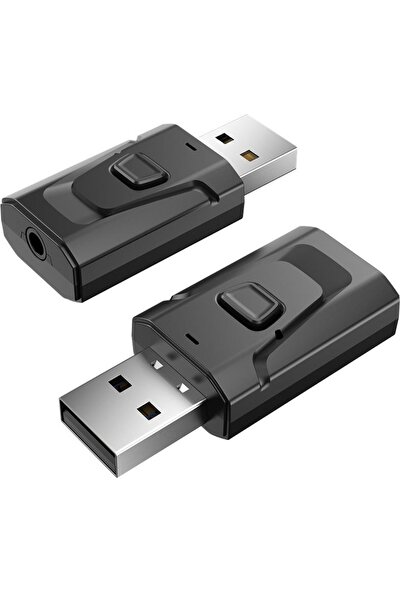 Streak T7 Bluetooth USB 2 In 1 Müzik Alıcısı 3.5 mm Aux Adaptör Araç Kiti