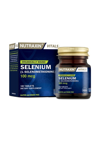 Selenyum 100 Mcg 100 Tablet