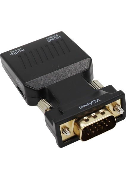 VGA HDMI Dönüştürücü Aktif VGA Audio To HDMI Çevirici VGA Erkek HDMI Dişi VGA In HDMI Out Converter