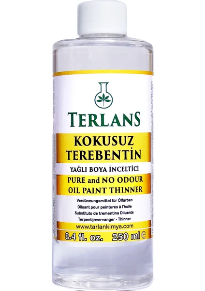 Terlans Kokusuz Terebentin 250 Ml