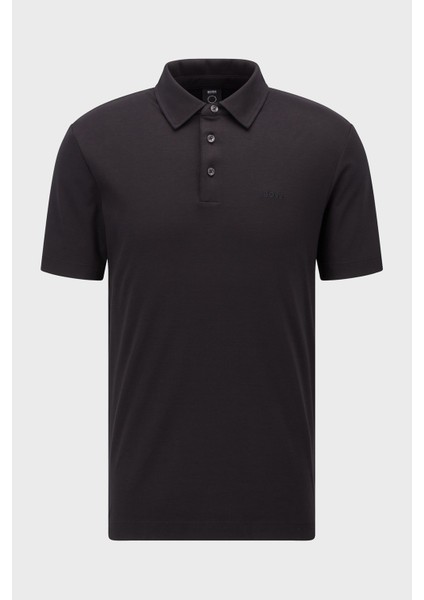 Organik Pamuklu Slim Fit Düğmeli Polo T Shirt Erkek Polo 50471335 001 indirimleri