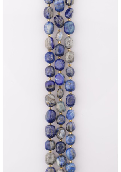 Lapis Lazuli Doğal Taş Dizi Şekilsiz Kesim