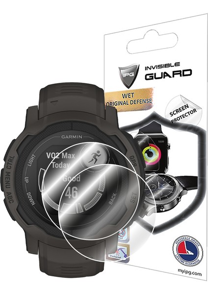 Garmin Instinct 2 Solar Akıllı Saat ile Uyumlu Ipg Ekran Koruyucu (2 Adet) fiyatları