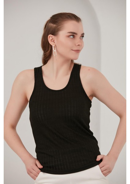 Fitilli Basic Örme Atlet (B21-34300)