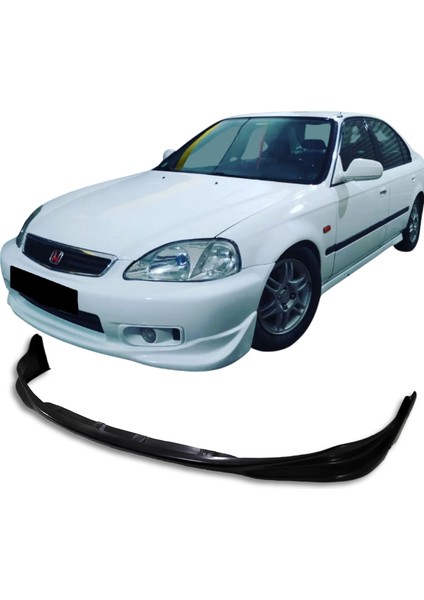 SML Dizayn Honda Civic Ies 99-01 S2000 Ön Ek-Lip / Plastik Makyajlı Ies Ön Tampon Eki Boyasız