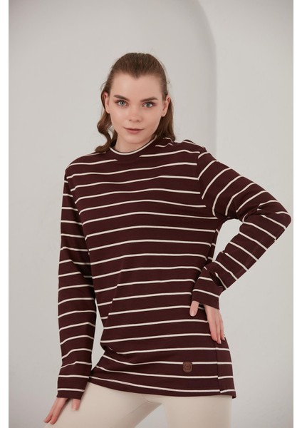 Çizgili Sweatshirt (E22-73201) fırsatları