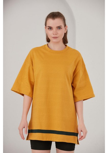 Pamuklu Oversize T-Shirt (B22-70400)