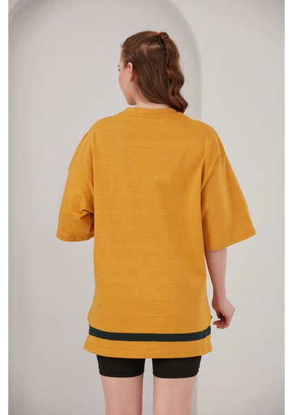 Pamuklu Oversize T-Shirt (B22-70400)