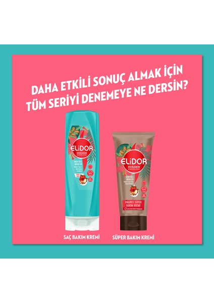 Doğanın Enerjisi Saç Bakım Şampuanı Argan Yağı Hibiskus Özü 500 ml