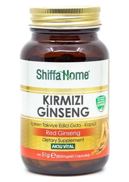 KIRMIZI GİNSENG 60 TABLET & 850 MG