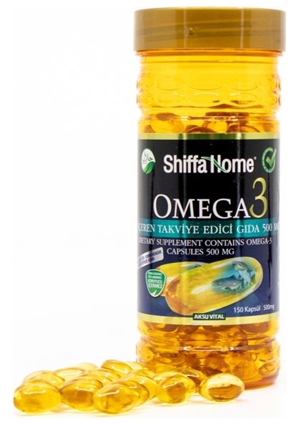 OMEGA 3 150 SOFTJEL & 500 MG