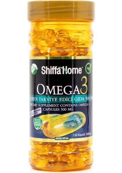 OMEGA 3 150 SOFTJEL & 500 MG