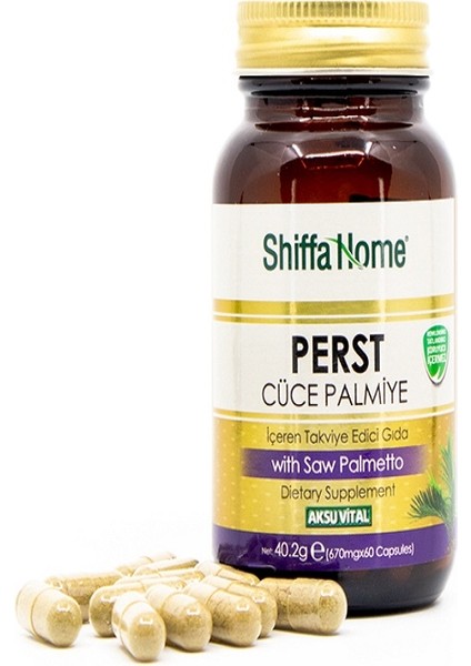 Perst Cüce Palmiye 60 Kapsül & 670 mg