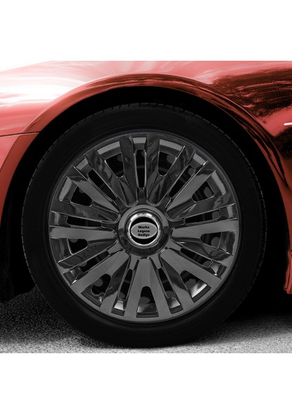 Tofaş Şahin 13 Inç Jant Kapağı Amblemli Piano Black 1 Adet 207