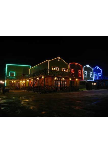 Hortum Esnek Şerit LED Amber Rengi+ 220 Volt Fiş fırsatları