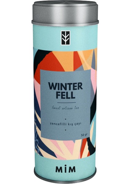 Mim Tea Winter Fell Tea - Zencefilli Kış Çayı 50 GR