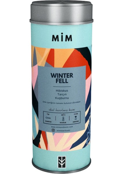 Mim Tea Winter Fell Tea - Zencefilli Kış Çayı 50 GR