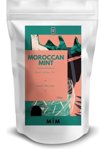 Mim Tea Moroccan Mint Tea - Naneli Fas Çayı 100 gr