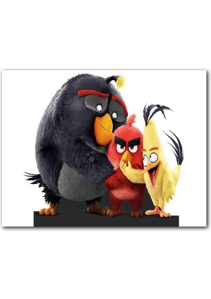 Cakatablo Angry Birds Karekterler Görseli