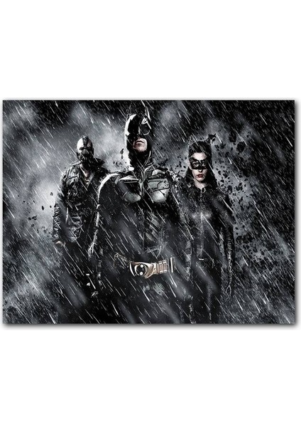 Cakatablo Batman Catwoman ve Belası Kara Şövalye Görseli