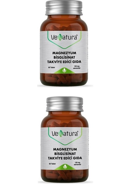 Magnezyum Bisglisinat 60 Tablet X2 Adet