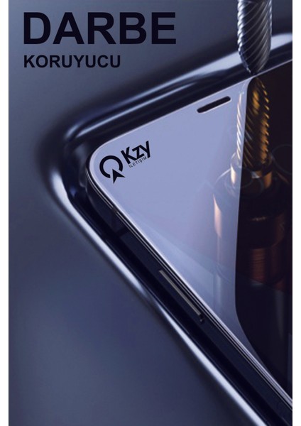 Kzy Xiaomi Poco X4 Pro Tam Kaplayan 21D Temperli Ekran Koruyucu Cam