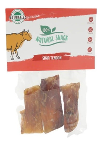 Kurutulmuş Sığır Tendon Köpek Ödülü 100 gr