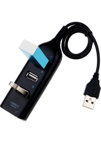 Çok Amaçlı 4 Port Girişli Güçlü USB 2.0 Port Çoklayıcı Çoğaltıcı Adaptör Switch Splitter Hub-