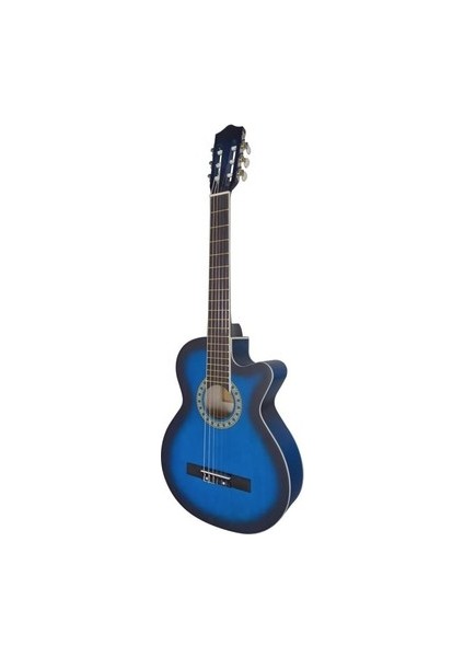 CG-150C Bls Klasik Gitar Mavi Mat Kesik Kasa