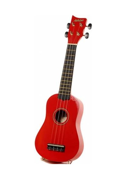 UKE100RD Ukulele Kırmızı Soprano