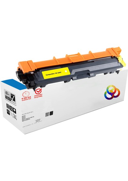 TN-221 Brother DCP-9020CDW Uyumlu Muadil Toner Sarı Renk